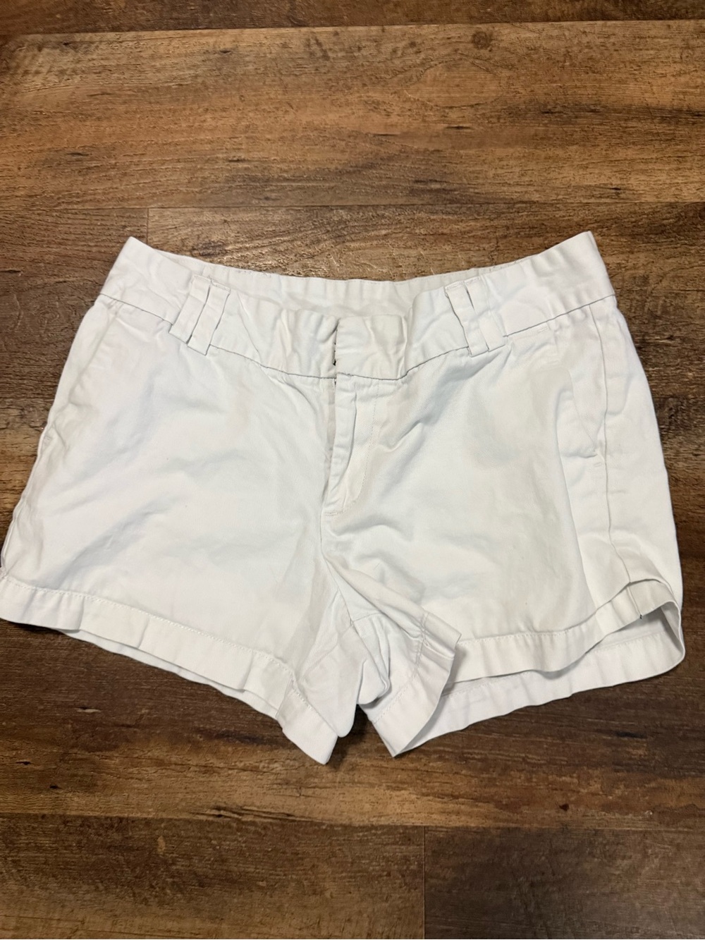 Magellan Outdoors Women's White Cotton Chino Shorts